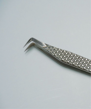 Pinza de volumen y clásico #11 Plata con Textura
