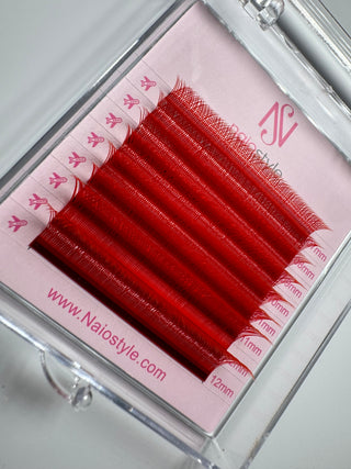 .07 YY Curvatura CC Red-Rojo  Mix Mini