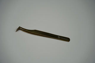 Pinza de aplicacion #8 dorada L Shape