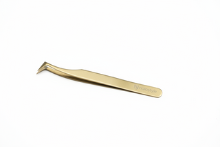 Pinza de aplicacion #8 dorada L Shape