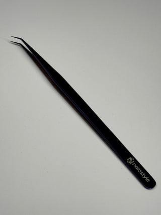 Pinza de Aislar con Punta Corta Violeta