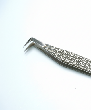 Pinza de volumen y clásico #11 Plata con Textura