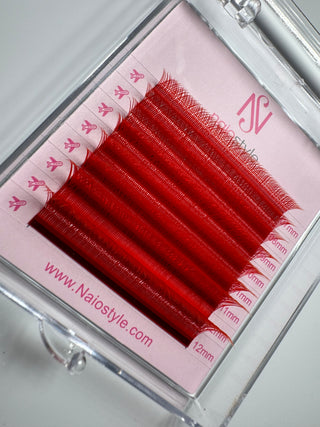 .07 YY Curvatura CC Red-Rojo  Mix Mini